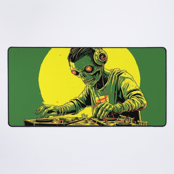 Item preview, Zombie DJ | AI Punk Aesthetic HD designed and sold by scudpunk.