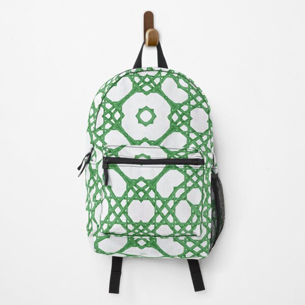 Item preview, Preppy green cane lattice designed and sold by SophieClimaArt.