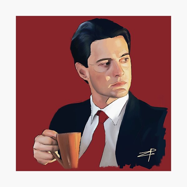 Item preview, Agent Dale Cooper - Red Poster designed and sold by LukePeople170.