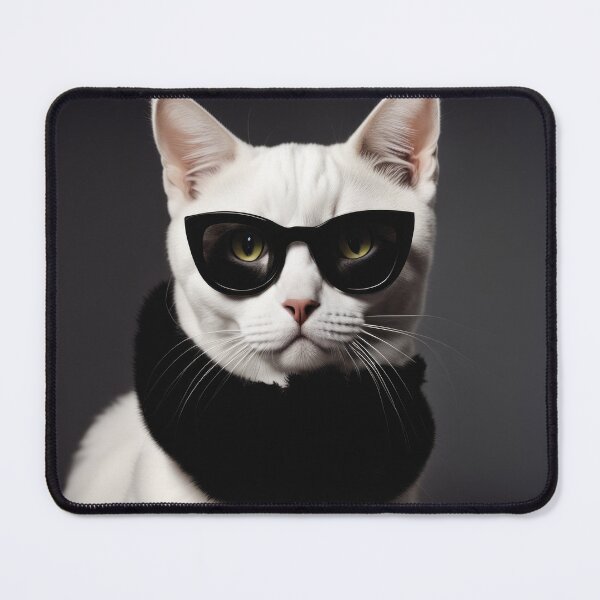 Item preview, Anthropomorphic Cat Collection - Domestic Shorthair #70 White Cat designed and sold by elektronen.