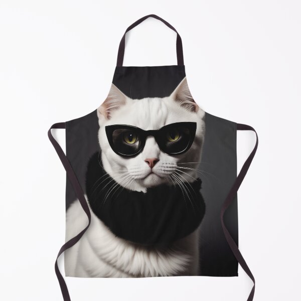 Item preview, Anthropomorphic Cat Collection - Domestic Shorthair #70 White Cat designed and sold by elektronen.