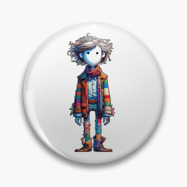 Item preview, Homeless Hobo Hippy with Bright Multicolored Clothes designed and sold by kylmllr101684.