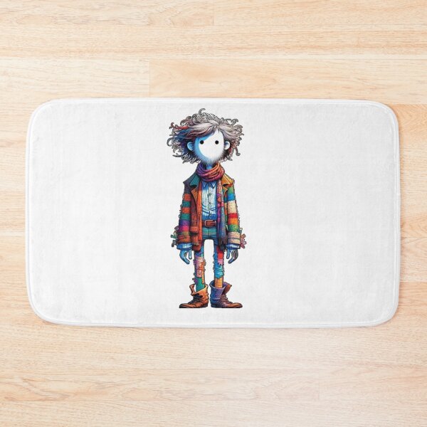 Item preview, Homeless Hobo Hippy with Bright Multicolored Clothes designed and sold by kylmllr101684.