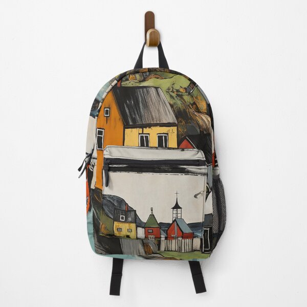 Item preview, Gaspe peninsula travel vintage colorful anime graphics designed and sold by wonderfulpark.