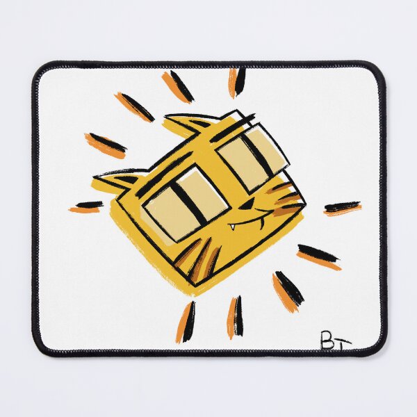 Item preview, yellow cat designed and sold by PopsArts.