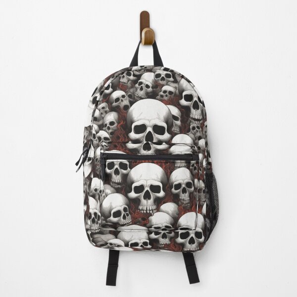 Item preview, Skulls With Red Flames designed and sold by CailaStyle.