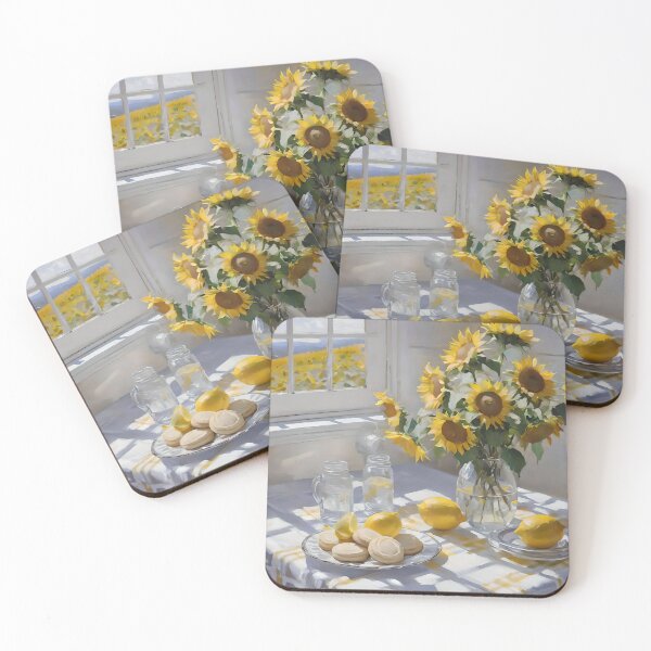 Item preview, Sunflower & Lemonade Summer - Watercolors designed and sold by Oldetimemercan.