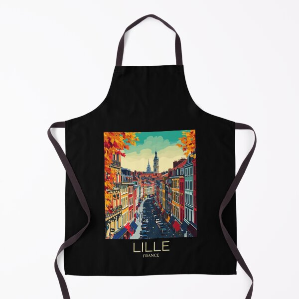 Item preview, A Pop Art Travel Print of Lille - France designed and sold by StudioRedKoala.