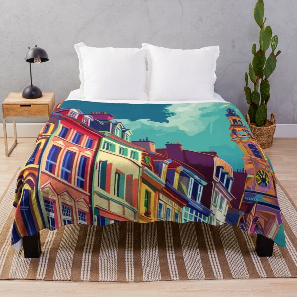Item preview, A Pop Art Travel Print of Lille - France designed and sold by StudioRedKoala.