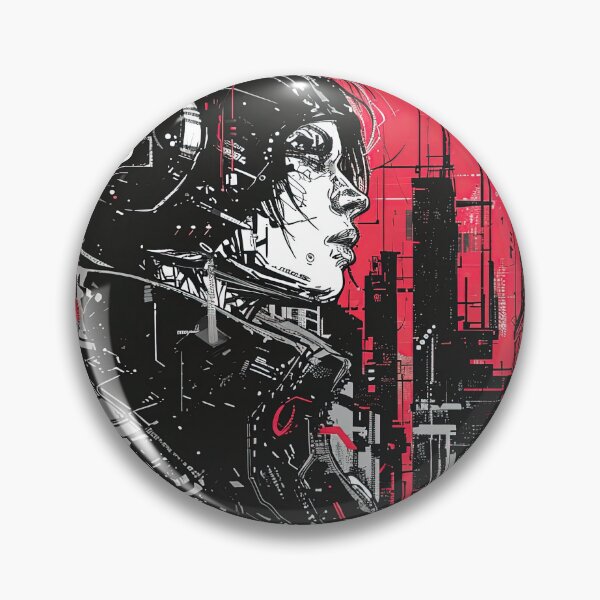 Item preview, Cyberpunk Assassin  - Queen of Dystopia designed and sold by Splatter-arts.