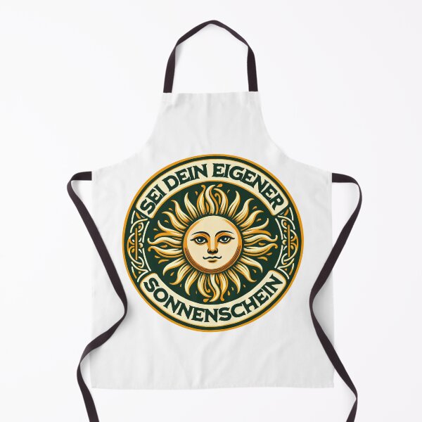 Item preview, Be Your Own Sunshine Vintage Sun German Language Inspirational Words designed and sold by Bad Kitty Designz.