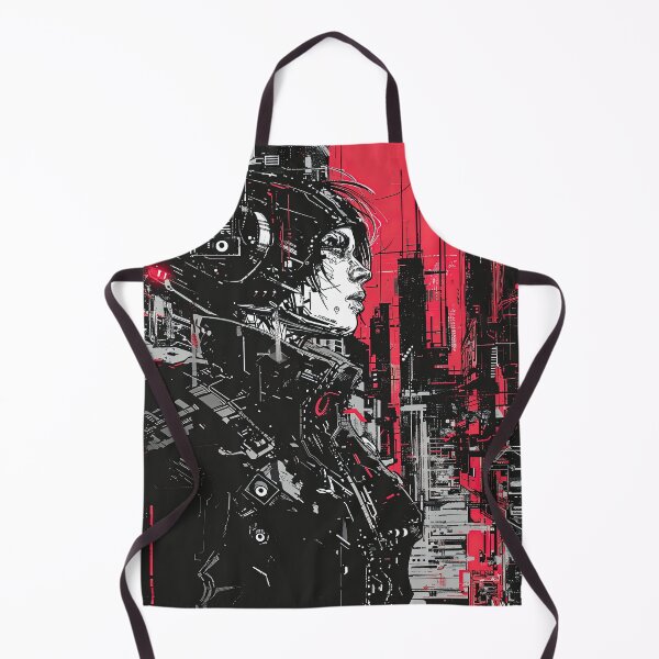 Item preview, Cyberpunk Assassin - Queen of Dystopia designed and sold by Splatter-arts.