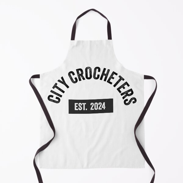 Item preview, City Crocheters Crochet Black Text designed and sold by ValeriesGallery.