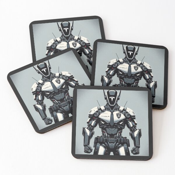Item preview, Tesla bot designed and sold by TEEJAMBOREE.