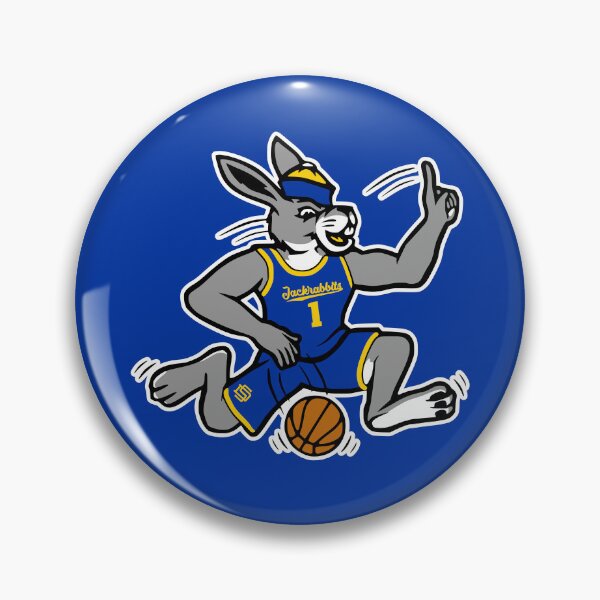 Item preview, Dribbling Jackrabbit Mascot designed and sold by VintageVarsity5.