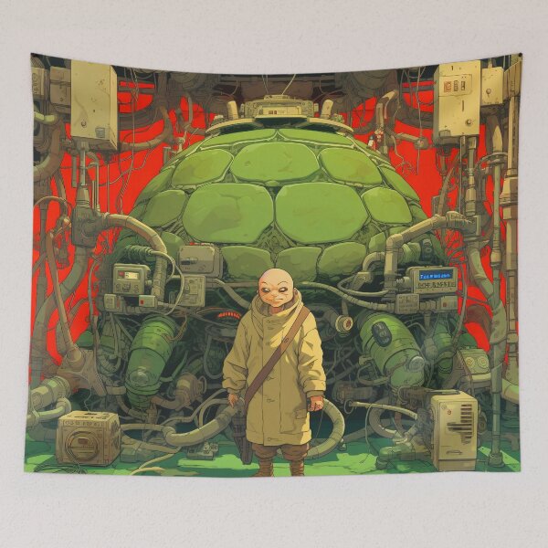 Item preview, Steam Punk Mechanic | Studio Ghibli Aesthetic HD AI designed and sold by scudpunk.