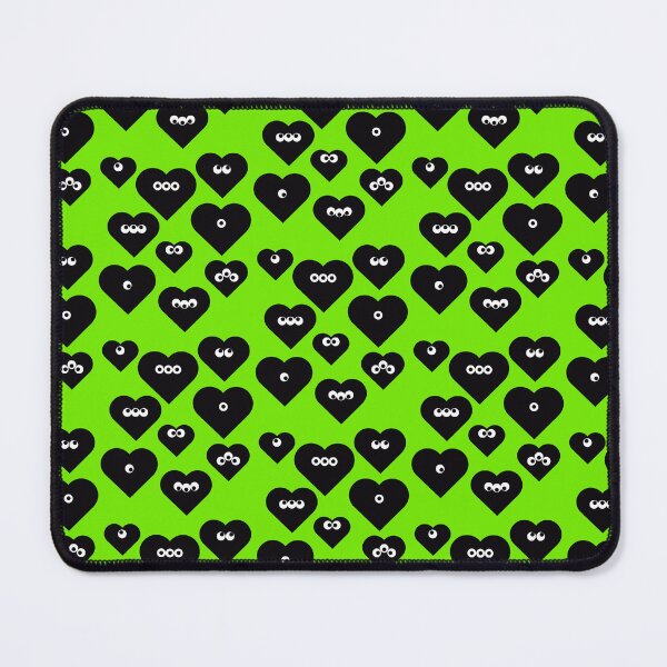 Item preview, Monster Hearts in Black (Ooze Green) designed and sold by BLAAAAASK.