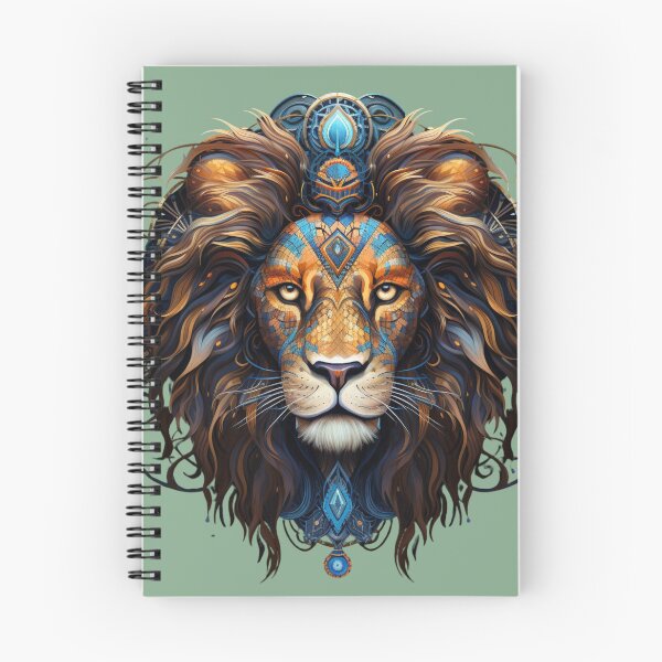 Item preview, Mandala style lion designed and sold by SkillnBrush.