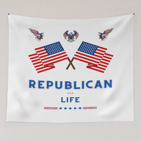 Item preview, American for Life Eagle and Flag designed and sold by BLTD.Global Revolution.