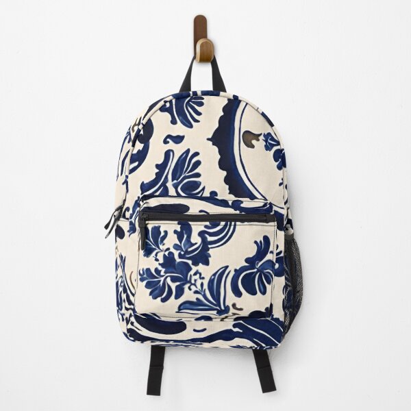Item preview, Porcelain Blue Floral Azulejo designed and sold by ArDecoS.