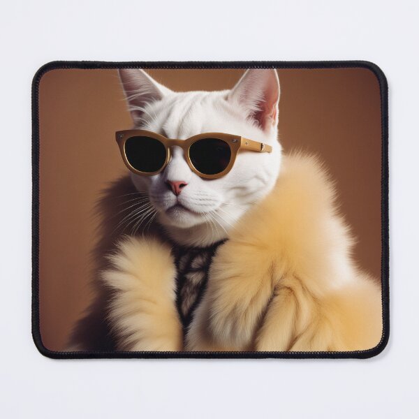 Item preview, Anthropomorphic Cat Collection - Domestic Shorthair #74 White Cat designed and sold by elektronen.