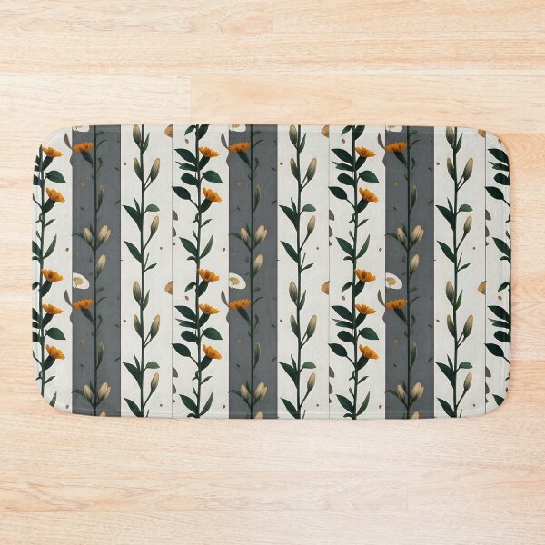 Item preview, Flower patterns - stripes designed and sold by PragmaticP.