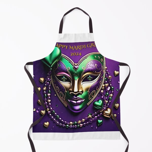 Item preview, Mardi Gras Mask 2024 designed and sold by trailsitravel.