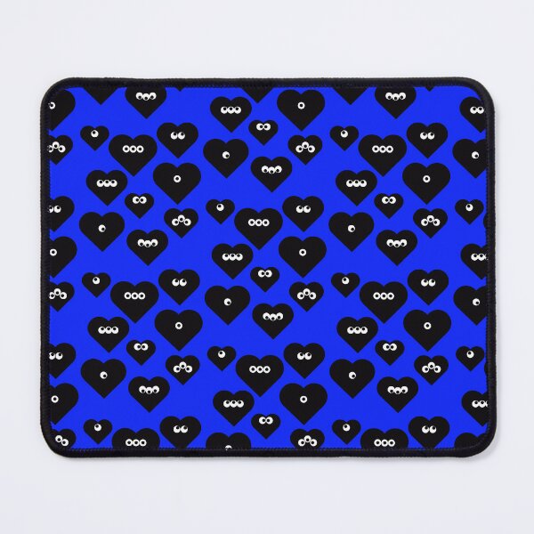 Item preview, Monster Hearts in Black (Electric Blue) designed and sold by BLAAAAASK.