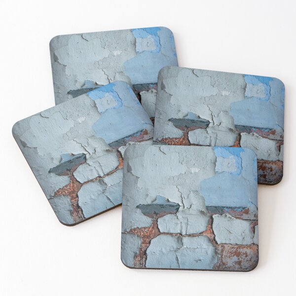 Item preview, Weathered Whispers - Decaying Abandoned Mill Brick Art designed and sold by MegCaterpillar.