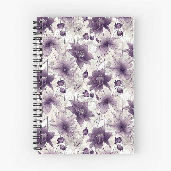 Item preview, White and purple flowers, patterns, bedding, cell phone lining designed and sold by Lotusticker.