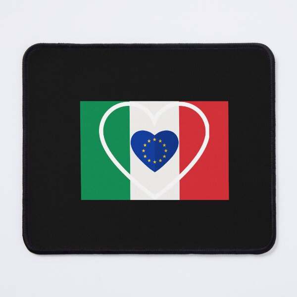 Item preview, Italy. Flag of Italy and European Union designed and sold by DmitrySkripnyc.