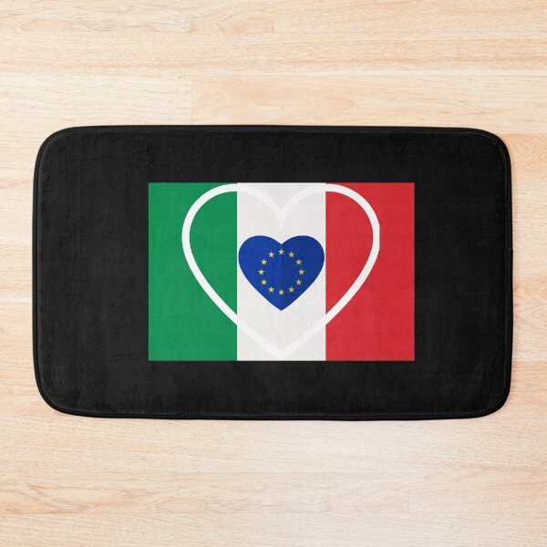 Item preview, Italy. Flag of Italy and European Union designed and sold by DmitrySkripnyc.