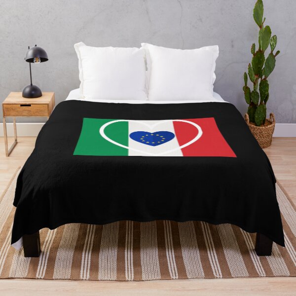 Item preview, Italy. Flag of Italy and European Union designed and sold by DmitrySkripnyc.