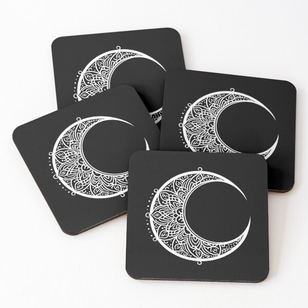 Item preview, Crescent Moon Mandala: A Balance of Complexity and Simplicity designed and sold by DethLock.