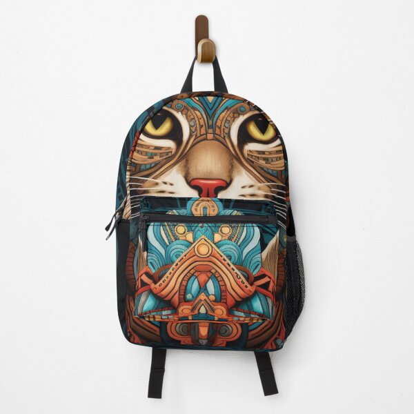 Item preview, Wise Celtic cat roams, reflecting ancient mystique with enigmatic eyes. designed and sold by WHITI_MANAWA.