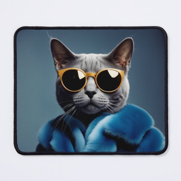Item preview, Anthropomorphic Cat Collection - Domestic Shorthair #78 Gray Cat designed and sold by elektronen.