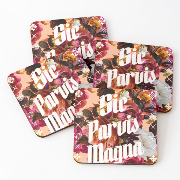 Item preview, Sic Parvis Magna - Greatness from Small Beginnings - Inspirational Latin Quote designed and sold by Trish Dish.