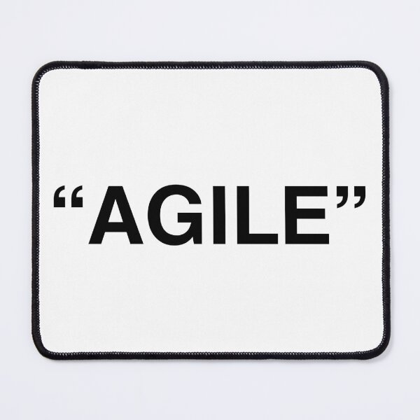 Item preview, "Agile" - Tech and IT Humour designed and sold by freshdesign2023.