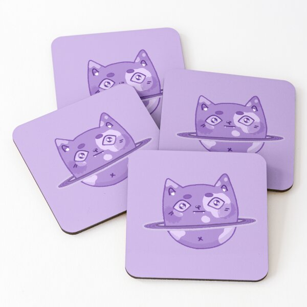 Item preview, Caturn (purple) designed and sold by deadbeatt.