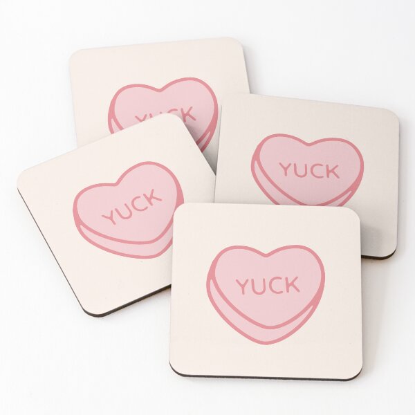 Item preview, Yuck Conversation Insult Hearts  designed and sold by maura41.