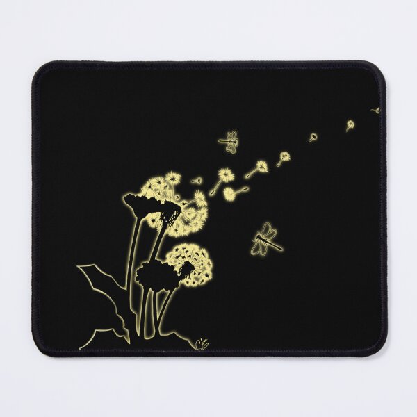 Item preview, Dandelions, abstract summer flower art designed and sold by MayGreenAbgrall.