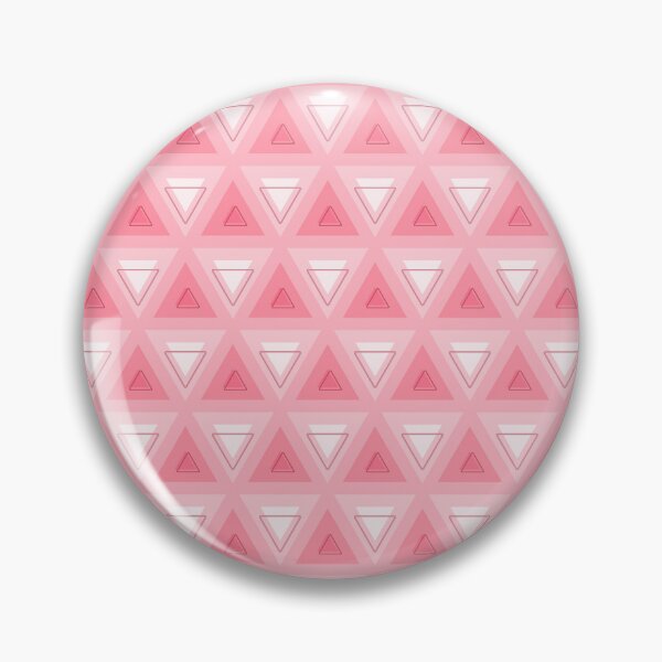 Item preview, Pink and White Triangle Pattern designed and sold by Diana377.