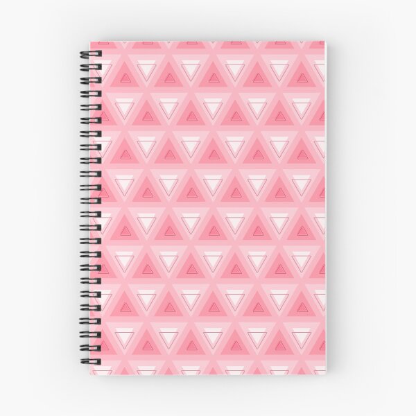 Item preview, Pink and White Triangle Pattern designed and sold by Diana377.