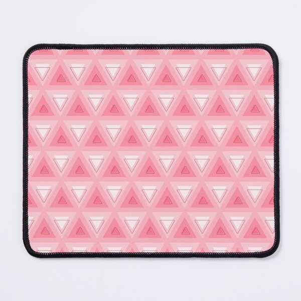 Item preview, Pink and White Triangle Pattern designed and sold by Diana377.