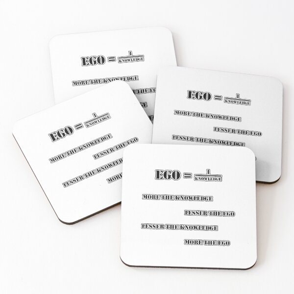 Item preview, MORE THE KNOWLEDGE LESSER THE EGO designed and sold by ILIASSART.