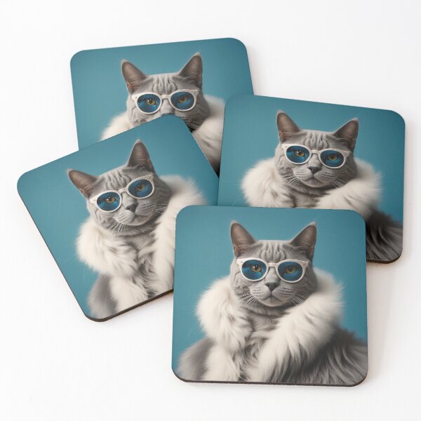 Item preview, Anthropomorphic Cat Collection - Domestic Shorthair #79 Gray Cat designed and sold by elektronen.