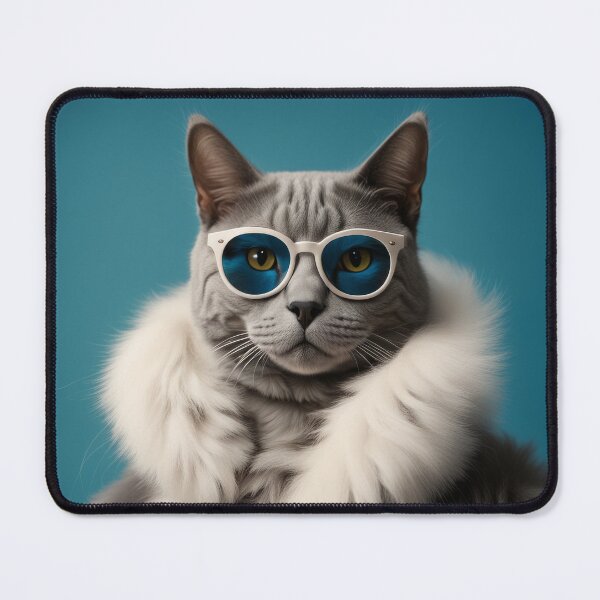 Item preview, Anthropomorphic Cat Collection - Domestic Shorthair #79 Gray Cat designed and sold by elektronen.
