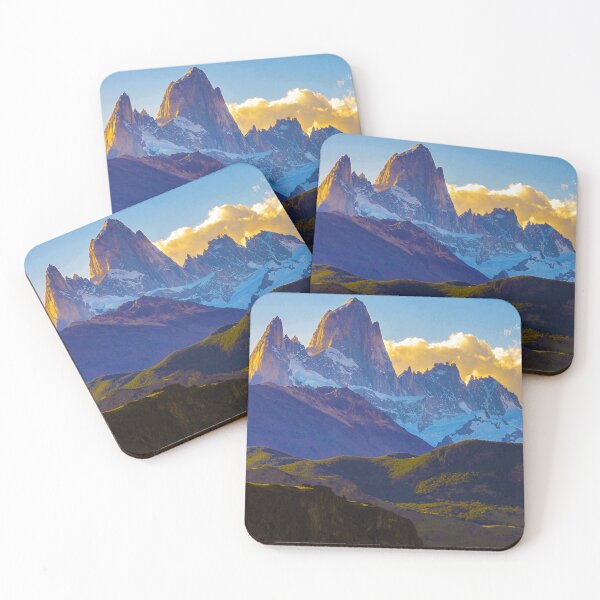 Item preview, Vintage-style Monte Fitz Roy Travel Poster designed and sold by travelwitheric.
