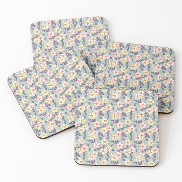 Item preview, Spring Floral - Turquoise designed and sold by JaselviiStudio.