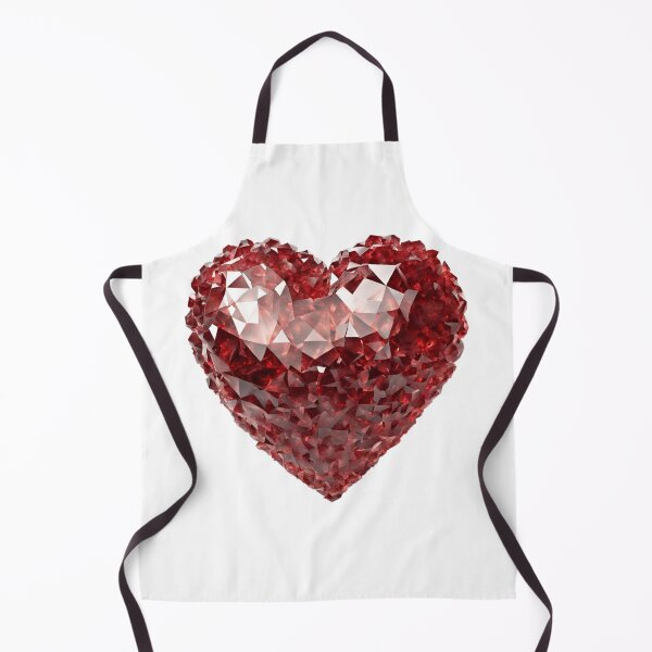 Item preview, Crystal royal red gemstone heart designed and sold by MyCraftForYOU.
